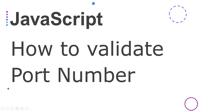 JavaScript check if a number is a valid port using check-more-types library