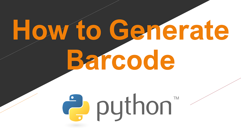 Generate barcode in Python using python-barcode