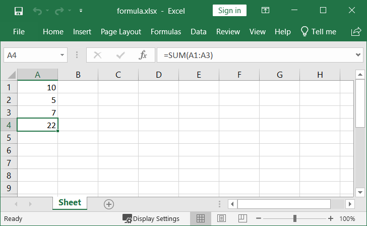 Python Write Excel xlsx File with Formula Cells using openpyxl